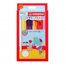 Stabilo 1879J Swans Jumbo 24C Color Pencil