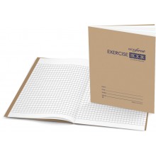 EcoForest Single Line Small Medium Big Square Exercise Book 80pg 10BOOK/PACK