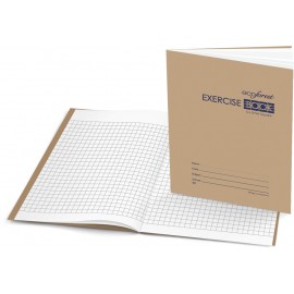 EcoForest Single Line Small Medium Big Square Exercise Book 80pg 10BOOK/PACK