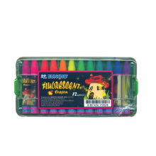 Buncho 12 Colors Fluorescent Crayon