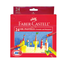 Faber-Castell 24 Watercolour Pencils + Brush, Sharpener